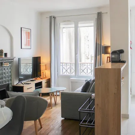 Bright With Montmartre View - 38m Appartamento